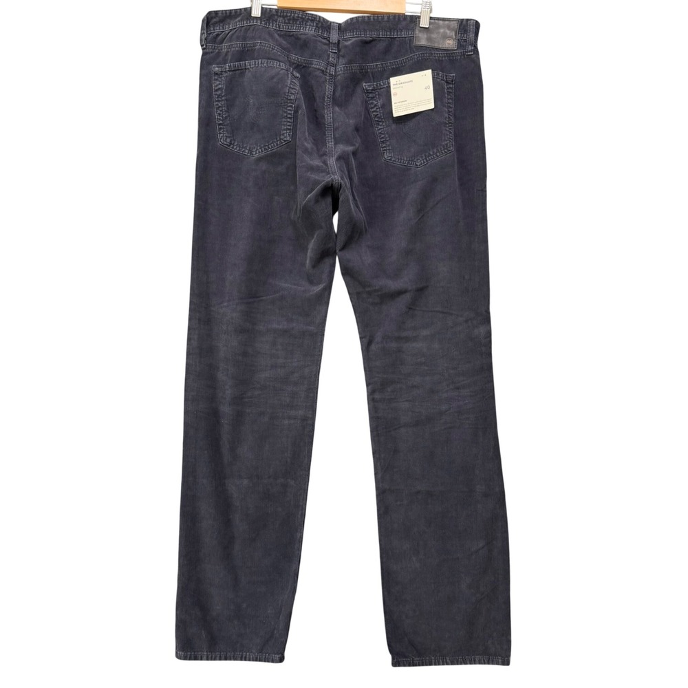 AG Adriano Goldschmied The Graduate Tailored Leg Corduroy Pants Blue Mens 40R
